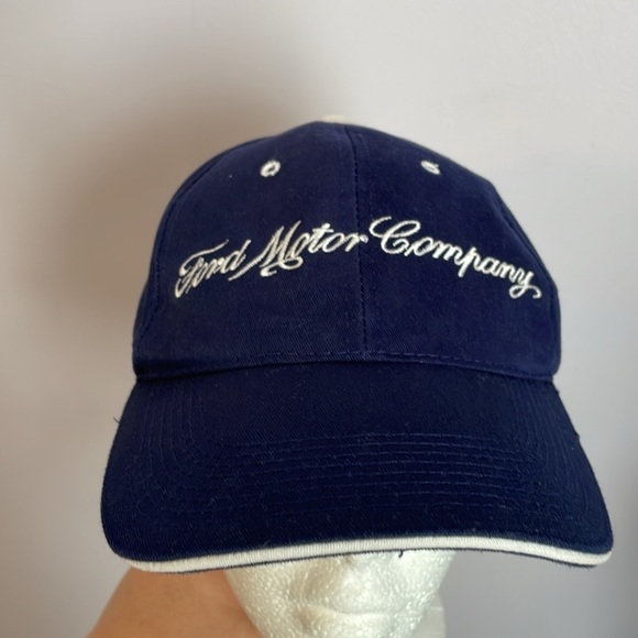 Ford Motor Company Classics Travelers and Adventurers Navy Embroidered Hat Cap - Picture 1 of 12